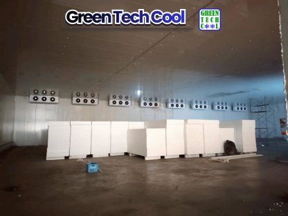 รับสร้างห้องเย็นอุสาหกรรม - รับออกแบบและสร้างห้องเย็น - กรีน เทคคูล