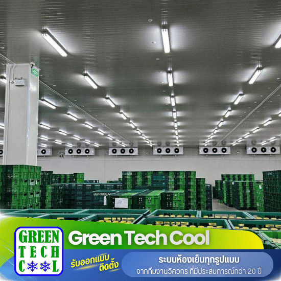 รับออกแบบและสร้างห้องเย็น - กรีน เทคคูล - สร้างห้องเย็นเก็บผลไม้